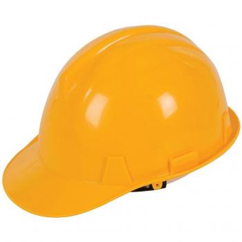 Casque de chantier jaune – Silverline 306429