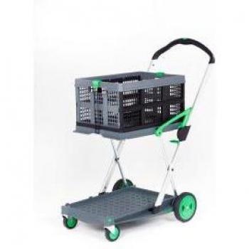 VersaTote 2‑Section Folding Cart