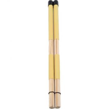 Jazz Ballad Bamboo Drum Sticks with Rubber Handle