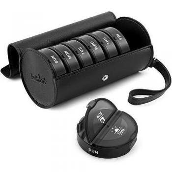 Fullicon Travel 7 Day Pill Boxes