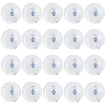 Fixe‑Fenêtre 20 × Crochets Métalliques