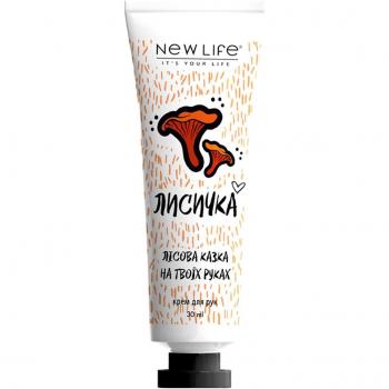 Crema protettiva mani e unghie Chanterelle (estratto di funghi Chanterelle) New Life 30 ml