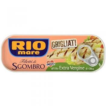 Filetti di Sgombro Rio Mare in Olio Extra Vergine d'Oliva 120g