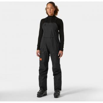 Helly Hansen Women's Black Elevation Infinity Shell Bib Ski Pants