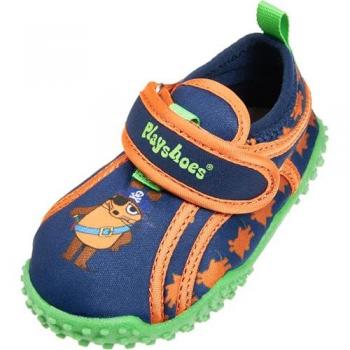 Playshoes Strand-Schuh DIE MAUS Pirat, Farbe: marine, Größe: 20/21