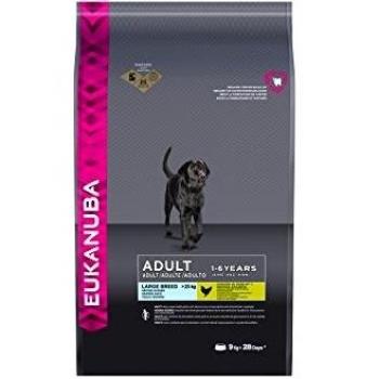 Eukanuba Large Breed Huhn Trockenfutter 9 kg – 18 Monate bis 6 Jahre