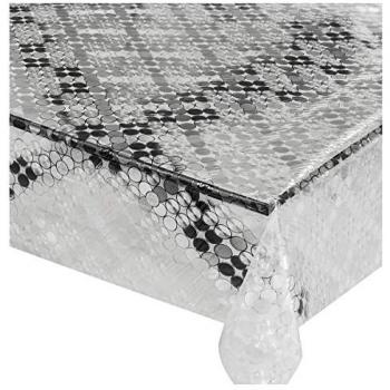 Table Cover Emmevi Transparente Plastifié Brillant 140×200 cm