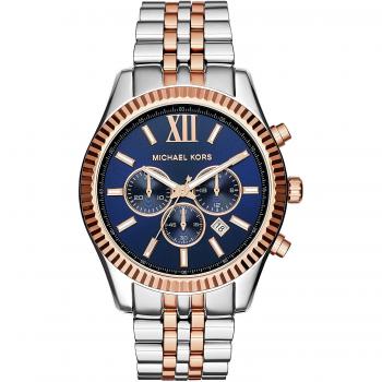 Michael Kors Mens Lexington Mk8412 – One‑Size Dual‑Metal Timepiece