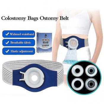 Bolsa de ostomía talla única con soporte