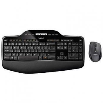 Logitech MK710 Wireless Desktop Tastatur Maus Set 2,4 GHz QWERTZQ werty spanisch