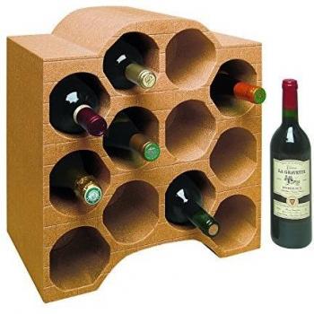 Kunststoff-Weinregal Bocado – 43 cm Breite, 40 cm Länge, 26 cm Höhe