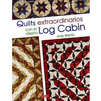 Quilts extraordinarios con diseño log cabin