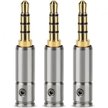 3.5mm 4 Pin Audio Plug for Earphones