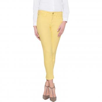 NYDJ Damen 42 Roll-Cuff-Ankle in Premium Denim, Farbe Lemon Ice