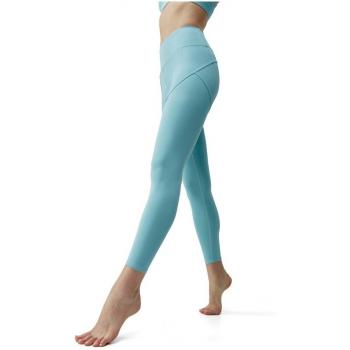 Mallas Cortas Indi Alta Cintura Azul XS