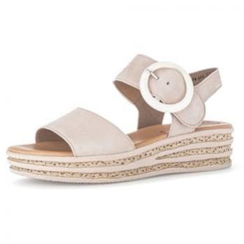 Gabor Sandalen Damen – Sommer‑Keilabsatz, Rosa (Gr. 40)