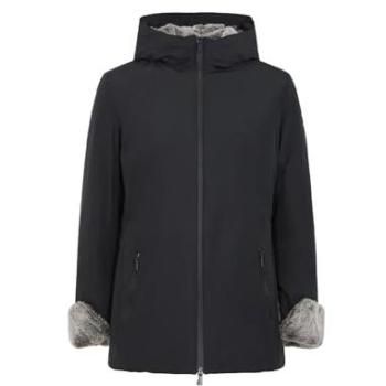 Pellino Donna Black SUNS Ecopelliccia Alya