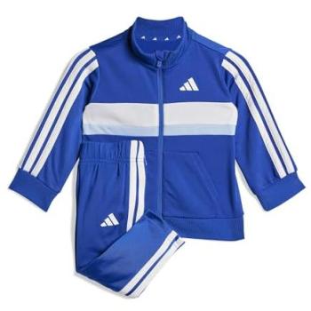 Adidas Blue Saison-Classic Tiberio 3‑Stripes Tricot Track Suit für Babys und Kinder