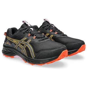 Baskets ASICS GEL‑VENTURE 10 Waterproof – Talon plat 3 cm, Noir, Taille 39