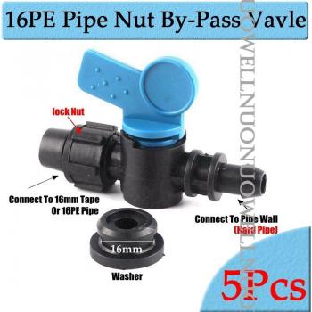 Adaptateur de coupure d'eau pour tube d'irrigation 16PE