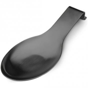 Porte-cuillère brossé noir