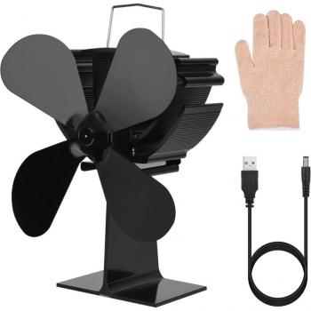 Chimenea Térmica SilentFlow 4 Aspas Dual Uso