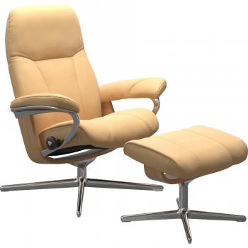 Relax & Rest Sessel Consul – Gelb, B:91 cm, 3 Größen verfügbar