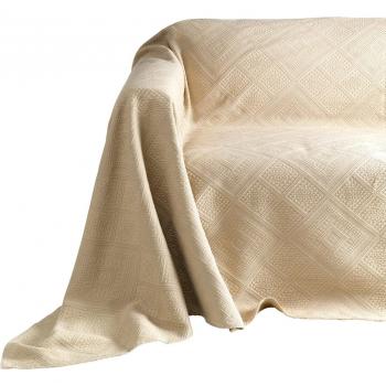 Housse Fauteuil Protection Taupe