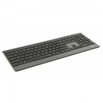 Teclado RAPOO E9500M Preto Ultra Fino e Sem Fio