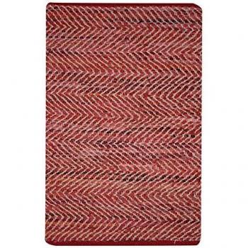 Tapis Redéfinition Bohème 60x90 – Cuir et India