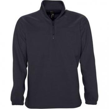 Sweat-shirt compressif à col zippé Gris anthracite