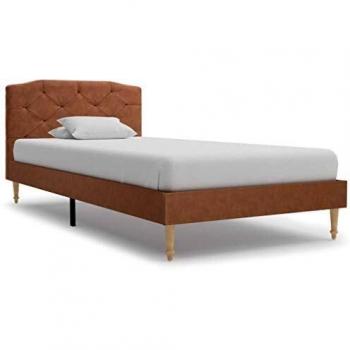 Letto Matrimoniale con Materasso in Memory Foam 90x200 cm