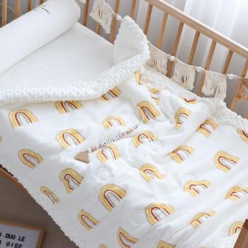 Minky Dot Baby Comforter 100x120cm