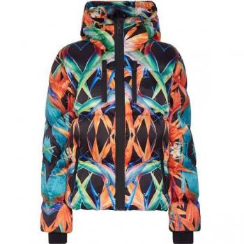 Giacca Sport Flowers Arancione Scuro Intensa