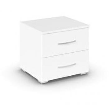 Nachtkommode RAUCH Pure by Aditio, B:47cm H:43cm T:42cm, 2 Schubladen, Softclose