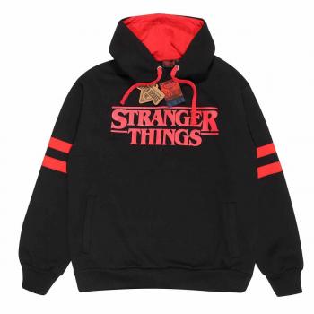 Sudadera Unisex XL Stranger Things – Logo en la Pechera