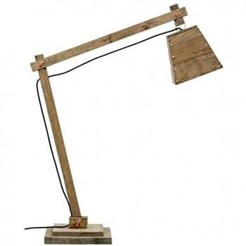 Casa Padrino Kiefernholz Tischleuchte 90 x 30 x H. 105 cm