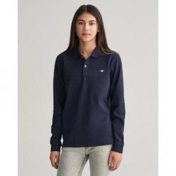 Gant Enfant 905707 Piqué Shield Navy