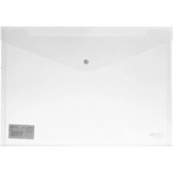 Clear Plastic Closure Folders for A4 Documents