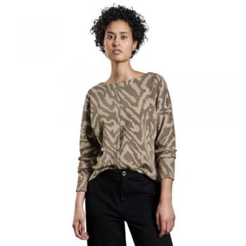 STREET ONE Pullover mit Two-Tone Jacquard