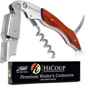 HiCoup Premium Bottle Opener with Foil Sharpener