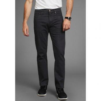 Schwarze Herren Jeans Arizona Stretch Gerade Beform L 34