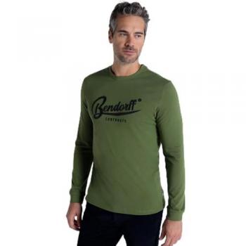Bendorff Camiseta de Manga Larga para Hombre con Bordado
