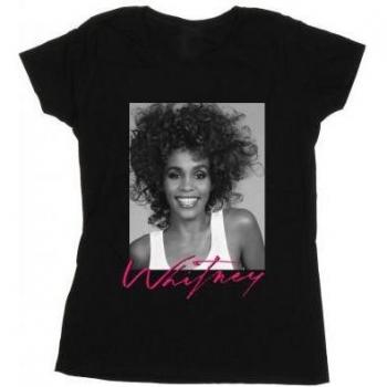 T-shirt Whitney Houston Femme XL Photo Sourire