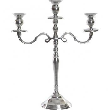 Candelabro de Aluminio Brillante para Decoración