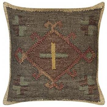 Coussin Décoratif Multicolore 45 x 45 cm Style Kilim
