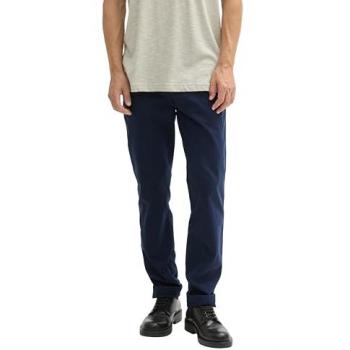 TOM TAILOR Chinohose, Herren, unifarben, Gr. 36, Länge 34, blau