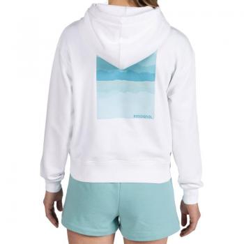 Weißer Damen-Hoodie Rossignol Waterfall