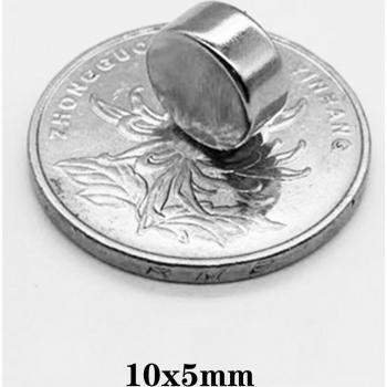 Neodymium Disc Magnets 10mm x 5mm