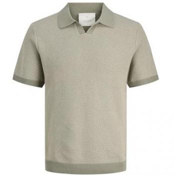 Jack & Jones Rundhalspullover für Herren »JPRCCEASTON KNIT SPLIT NECK SS SN«